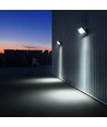 V-Tac 100W LED flomlys - 185lm/W, Cree-brikke, svart hus, 6 års garanti