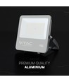 V-Tac 100W LED flomlys - 185lm/W, Cree-brikke, svart hus, 6 års garanti