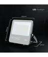 100W LED flomlys - 185lm/W, Cree-brikke, svart, 6500K, 6 års garanti