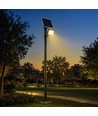 V-Tac LED solcelle-flomlys med PIR-sensor - 150lm/W, IP65, 6000K
