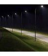 V-Tac 50W justerbar LED gatelykt - 120lm/W, Cree chip, 4000K, 6 års garanti