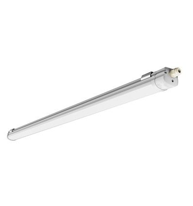 150cm 48W vanntett komplett LED-armatur - 120lm/W, CCT