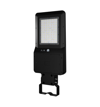 V-Tac 40W LED solcelle gatelykt - 9,6V, LiFePO4-batteri, CCT