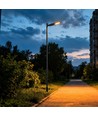V-Tac 40W LED solcelle gatelykt - 9,6V, LiFePO4-batteri, CCT