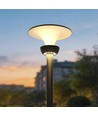 V-Tac 20W Lotus LED solcelle hageklampe - LiFePO4-batteri, 6000mAh, 3-i-1