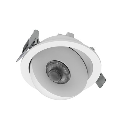 V-Tac 18W COB LED downlight - IP44, CCT, Cree-brikke, hvit, 6 års garanti