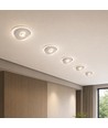 V-Tac 18W COB LED downlight - IP44, CCT, Cree-brikke, hvit, 6 års garanti