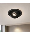 V-Tac 18W LED downlight - IP44, CCT, Cree-brikke, svart
