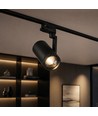 V-Tac 30W 3-faset zoombar skinnespott - CCT, 25°-50°, svart
