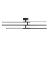 40W LED taklampe - Svart, CCT