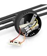40W LED taklampe - Svart, CCT