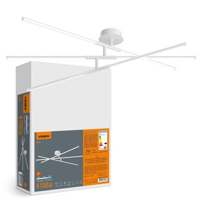 40W LED taklampe - CCT, hvit