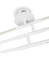 40W LED taklampe - CCT, hvit