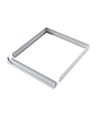 Ramme til 60x60 LED-panel - Rask montering, uten synlige skruer, hvit kant