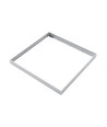 Ramme til 60x60 LED-panel - Hurtigmontering, plasthjørner, hvit kant