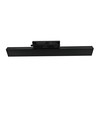 30/28/25W 1-fas LED lysskinne - 60 cm, Svart, 1F2W