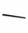 120 cm 50W Allday Essential LED takarmatur - CCT, svart, IP20