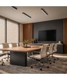 120 cm 50W Allday Essential LED takarmatur - CCT, svart, IP20