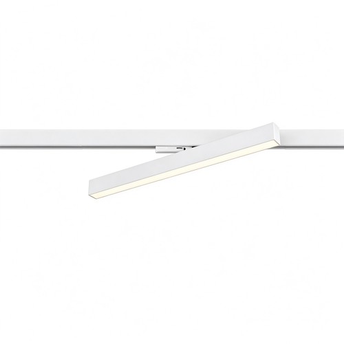 30/28/25W 3-faset LED-lysskinne- 60 cm, Hvit