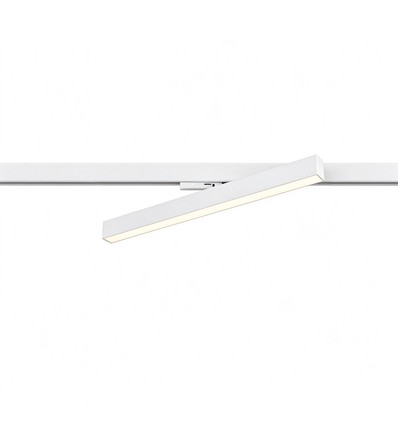 30/28/25W 3-faset LED-lysskinne- 60 cm, Hvit