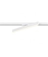 30/28/25W 3-faset LED-lysskinne- 60 cm, Hvit