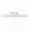 30/28/25W 3-faset LED-lysskinne- 60 cm, Hvit