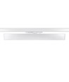 30/28/25W 3-faset LED-lysskinne- 60 cm, Hvit