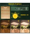 100W LED Vekstlampe – Fullt spektrum med IR & UV, 30x40cm