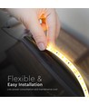 V-Tac 5m 12W/m LED-strip - IP20, 4000K, Cree-brikke, 6 års garanti