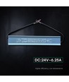 150W / 24V DC strømforsyning til LED-strips - IP67 vanntett