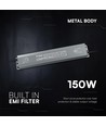 150W / 24V DC strømforsyning til LED-strips - IP67 vanntett