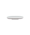 18W LED taklampe - Ø25cm, Høyde: 5,2cm, Hvit kant, inkl. sort ring