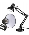 Arkitektlampe Sort bordlampe - 1,1 meter ledning, E27, uten lyskilde