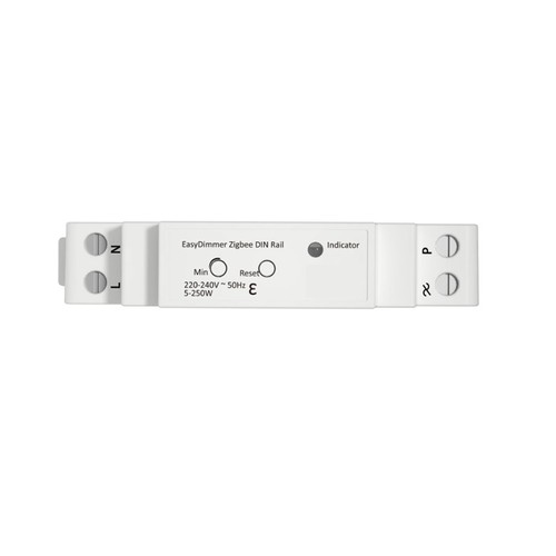Zigbee modul til DIN-skinne - 250W, til innbygging