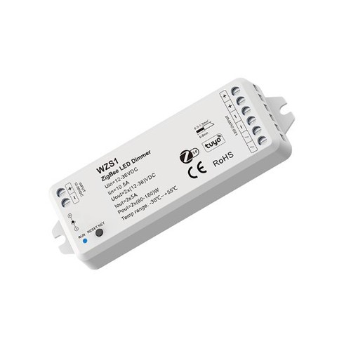 LEDlife Zigbee dimmer til LED-strips - Hue kompatibel, 12V (120W), 24V (240W)