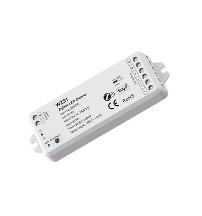 LEDlife Zigbee dimmer til LED-strips - Hue kompatibel, 12V (120W), 24V (240W)