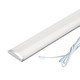 1 meter LED skapbelysning - 6mm høy, 12V DC, 9W