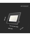 200W LED-lyskaster - Arbeidslampe, utendørs