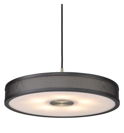 Halo Design - Frame Pendel Sort Antikk 5xG9 Metall Ø43cm