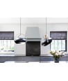 Halo Design - D.C Pendel Ø40 E27, sort / eik