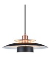 Halo Design - SØRUP Pendel Ø40 sort/kobber