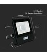 10W LED-lyskaster - IP65, med sensor, Samsung LED-chip