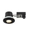 Nordlux GU10 Downlight Umberto - Sort, IP44, godkjent i isolasjon