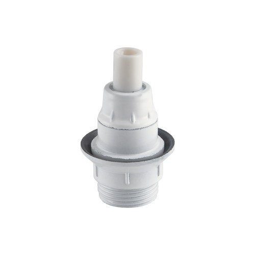 Halo Design - E14 Fatning med roterende ring Hvit