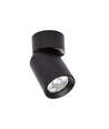 LED GU10 takspot - Sort, justerbar, for påbygging, ekskl. lyskilde