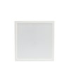 24W LED taklampe - 29 x 29cm, høyde: 3,8cm, hvit kant