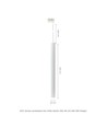 3-faset GU11 CHLOE Slim Nedhengt - 250V, Hvit, Uten lyskilde, IP20, 40x500+1m wire