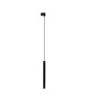 3-faset GU11/MR11 CHLOE SLIM nedhengt - Uten lyskilde, 250V, IP20, 40x50cm+1m wire, Sort