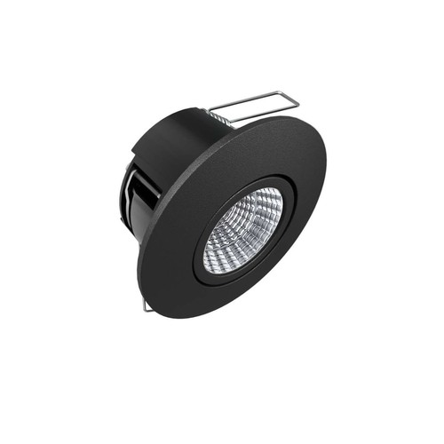 HILUX D6 utendørs LED Spot 6w, 2700K, RA99, Dimbar, Svart