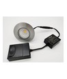 Outlet: HILUX D6 utendørs LED -spot 6w, 2700K, RA99, Dimbar, børstet